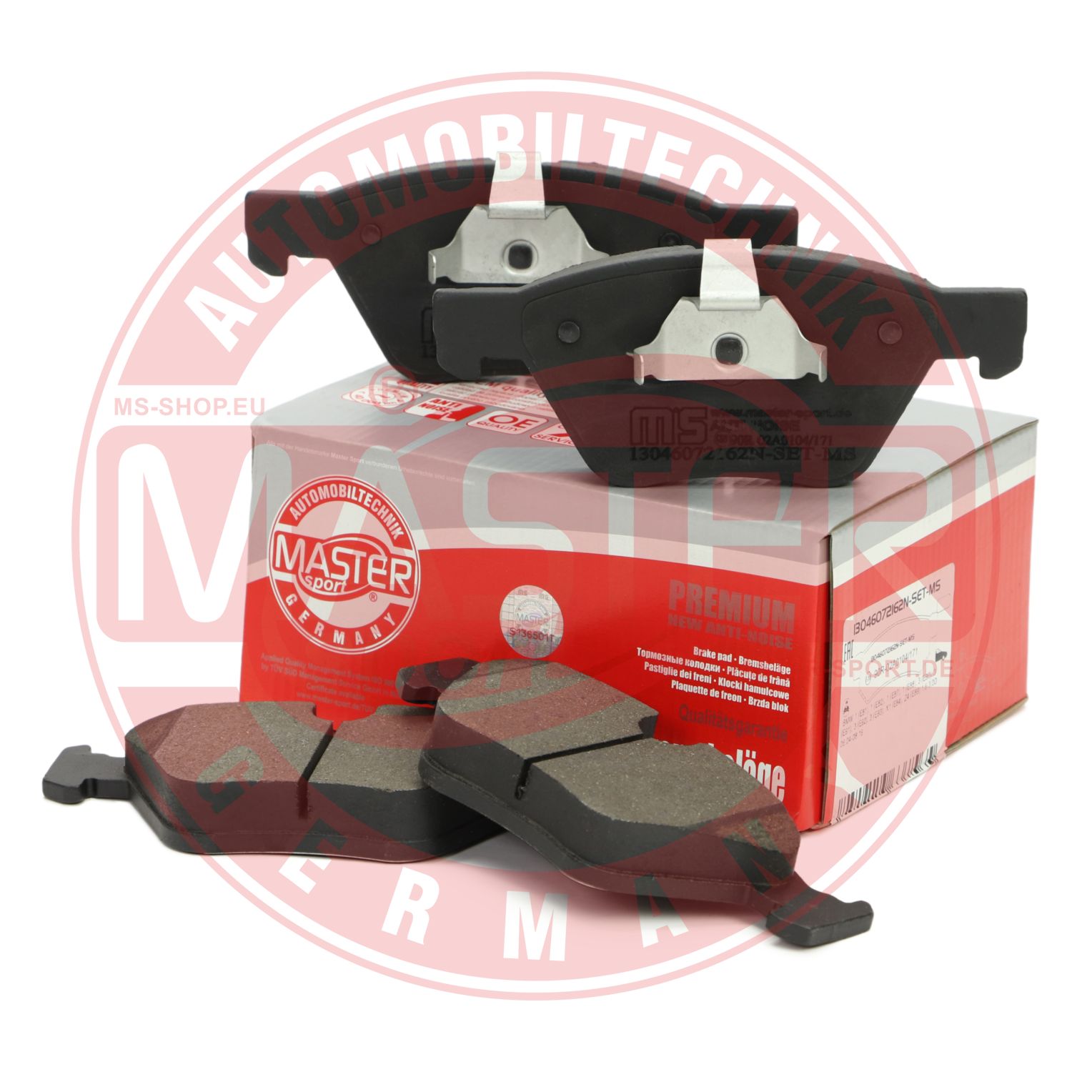 Placute frana MASTERSPORT GERMANY 13046072162N-SET-MS